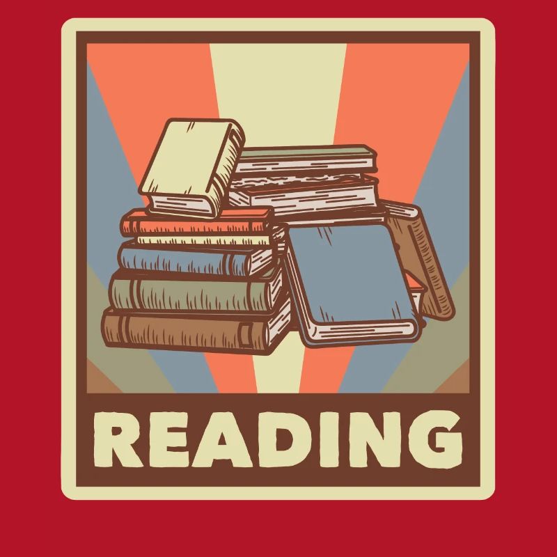 Book Nerd Learning Librarian Reading