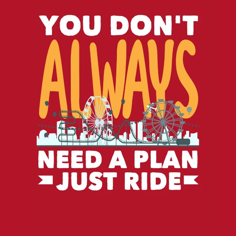 Roller coaster just start riding Plan not necessary