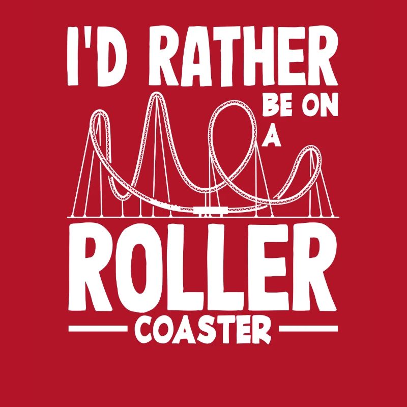 Roller coaster rather on a roller coaster