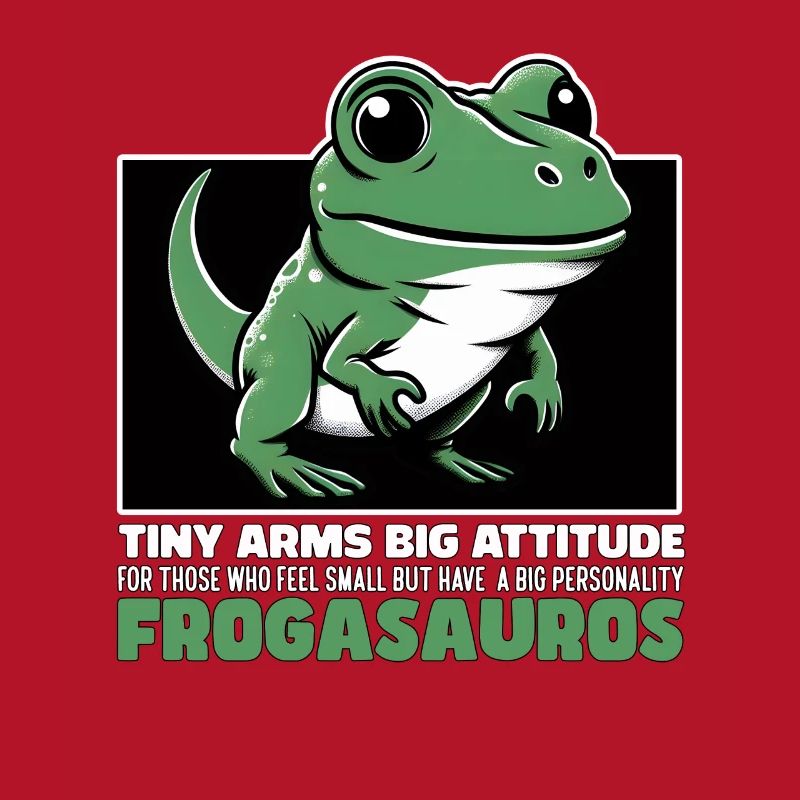 TINY ARMS BIG ATTITUDE - FROGASAURUS
