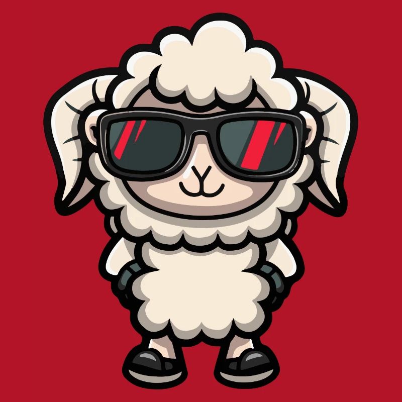 Sheep Comic Cool