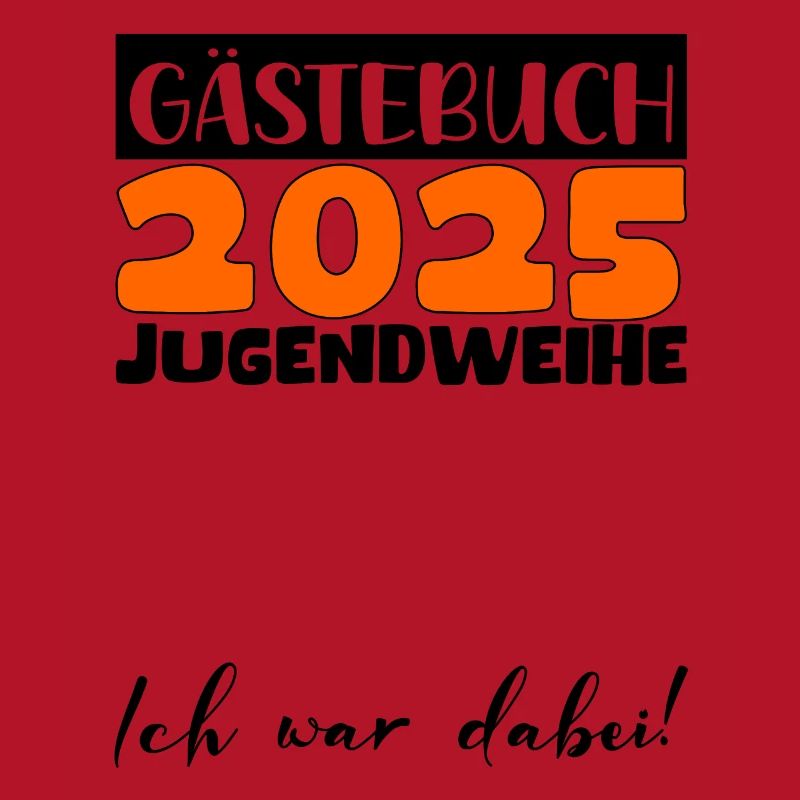 Jugendweihe 2025 Gästebuch Geschenk Mädchen Jungen