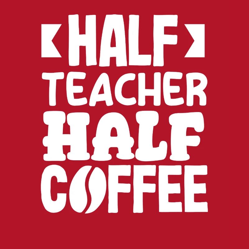 Professeur d’école primaire, moitié enseignant, moitié café