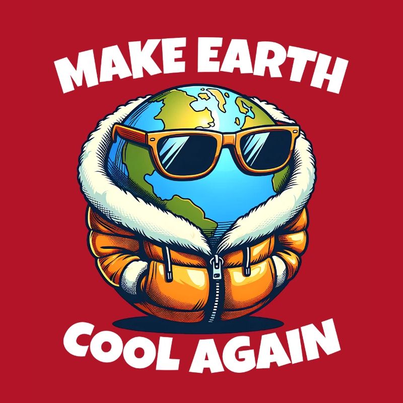 Make Earth Cool Again Klimawandel Protest Demo