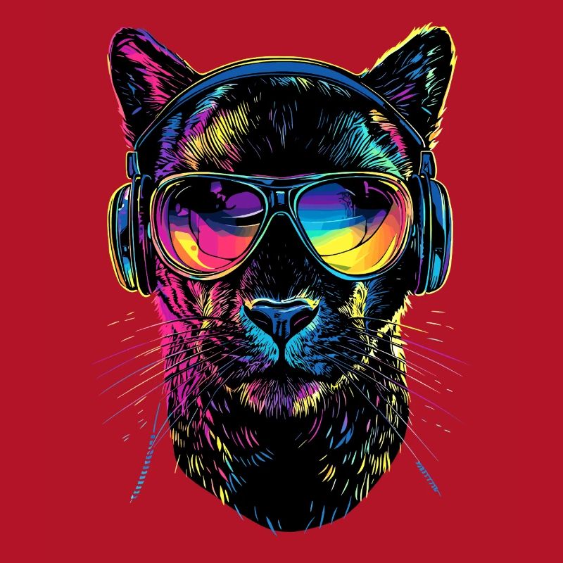 Panther Leopard Raubkatze Süße Großkatze Panter