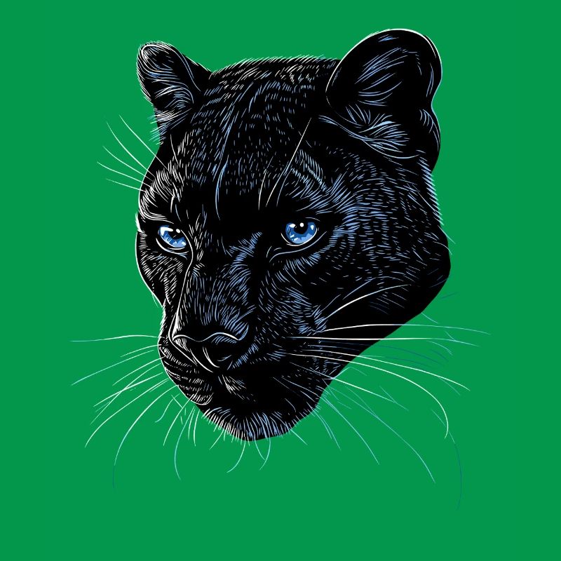 Panthère Léopard Grand Chat Mignon Gros Chat Panter