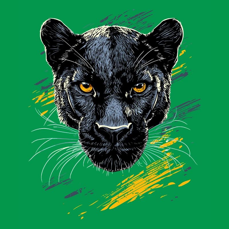 Panther Leopard Raubkatze Süße Großkatze Panter