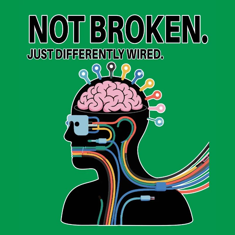 Not broken – just wired differently