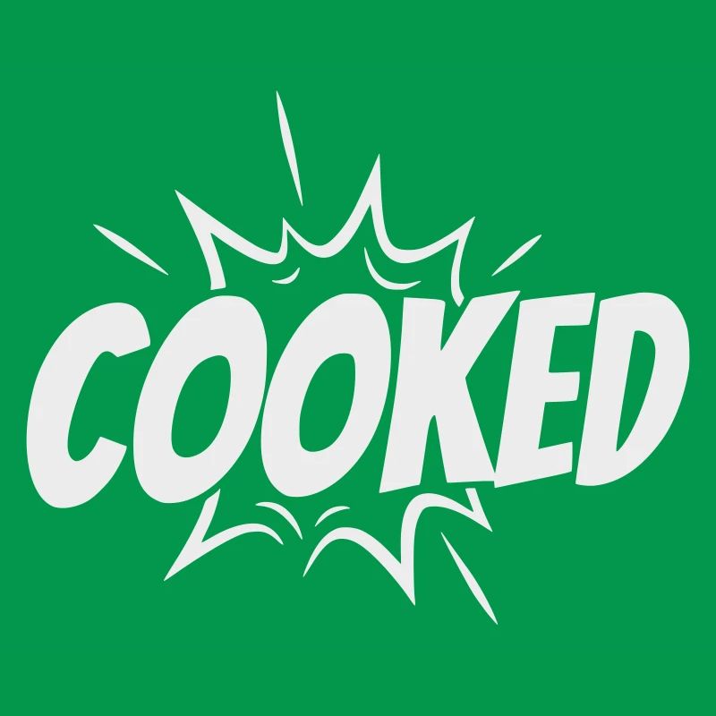 Cooked Explosive Comic Style