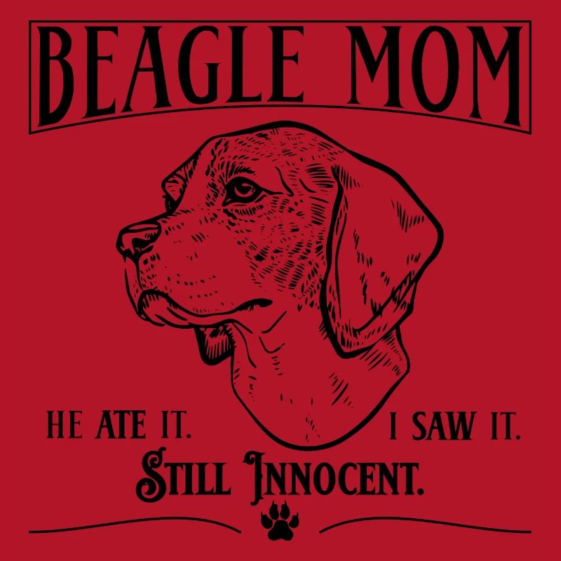 Beagle Mom – He Ate It. Still Innocent.