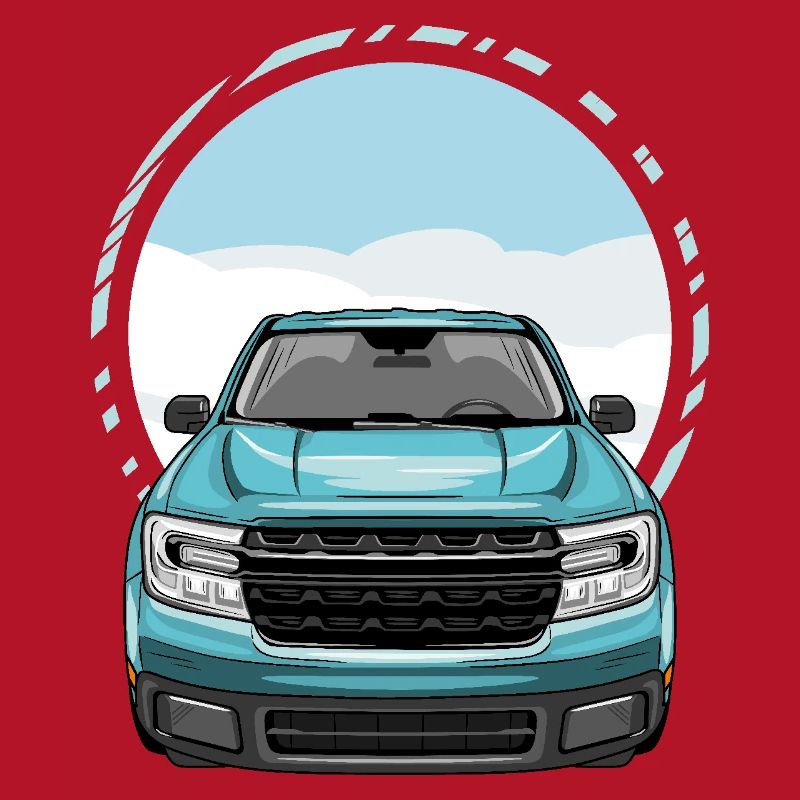 Pickup front view