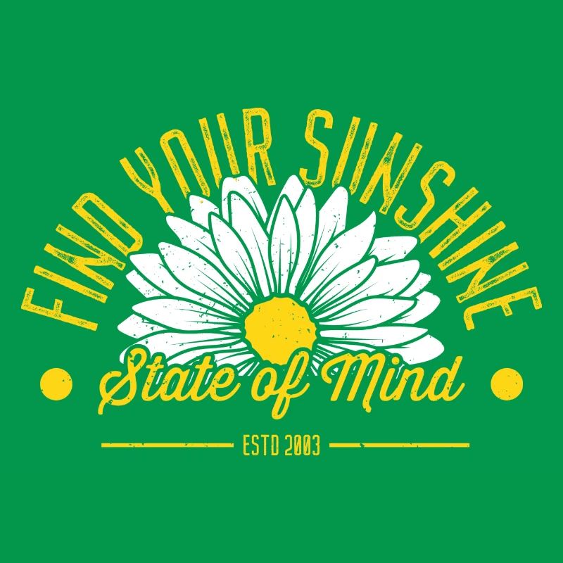 Daisy Trend Visual with Inspirational Phrase