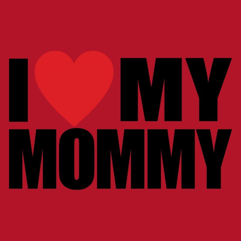 Ich liebe den Muttertag oder Valentinstag meiner Mama