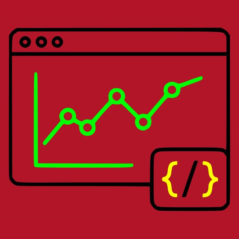 Vecteur de navigation de codage de graphiques d’analyse web