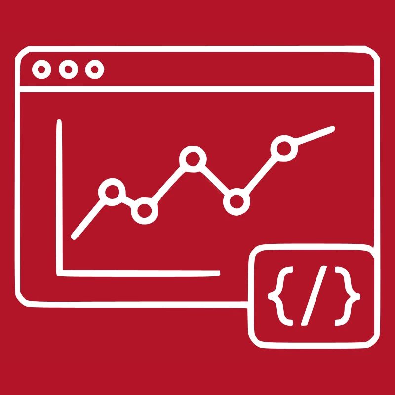 Vecteur de navigation de codage de graphiques d’analyse web