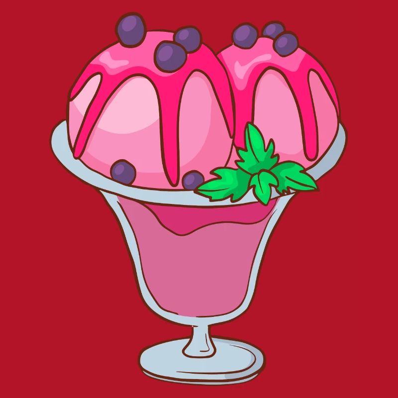 Eis Speiseeis Eiskrem Eiscreme Kugeleis Eisbecher