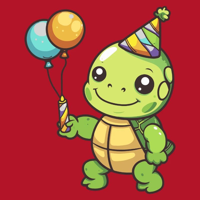 Turtle Birthday Comic