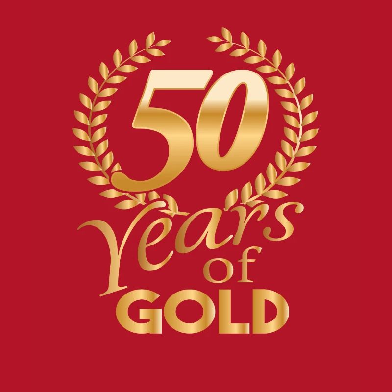 Anni d'oro 50 anni d'oro camicia