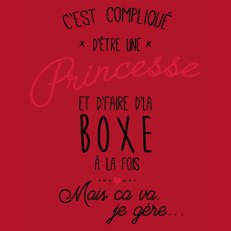 princesse et Boxe - boxeuse