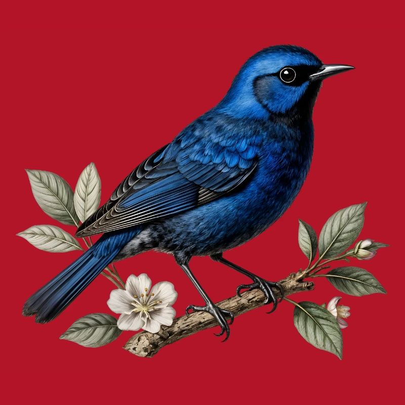 Blauer Vogel Splendid Merion (Malurus splendens)