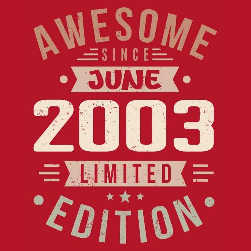 Juni 2003 Geburtstag Juni 2003 Geschenk Juni 2003