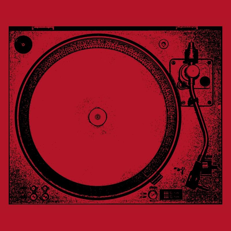 TECHNO Tee - Platines vinyles