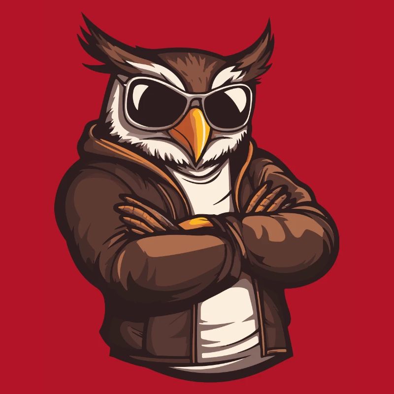 Owl Comic Cool