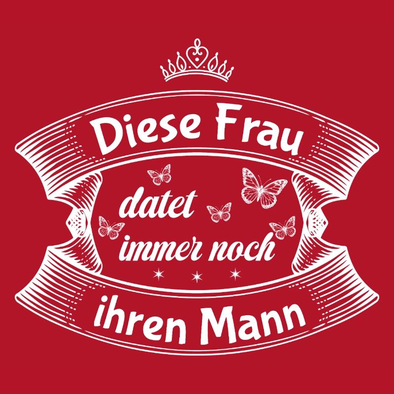Die romantischen Phrasen einer Ehefrau