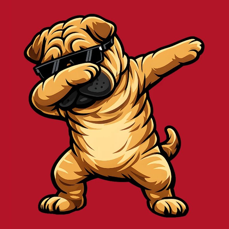 Tabbing Shar Pei