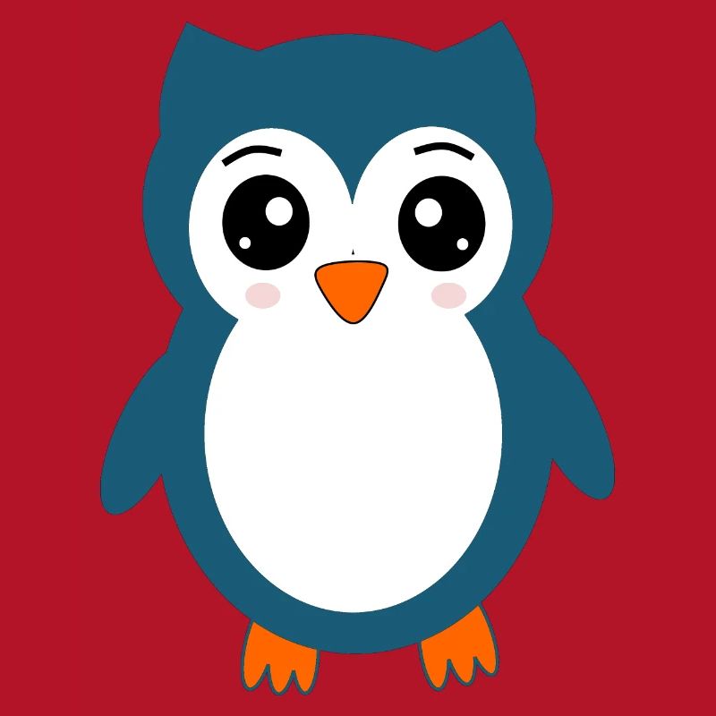 Eule blaue Eule