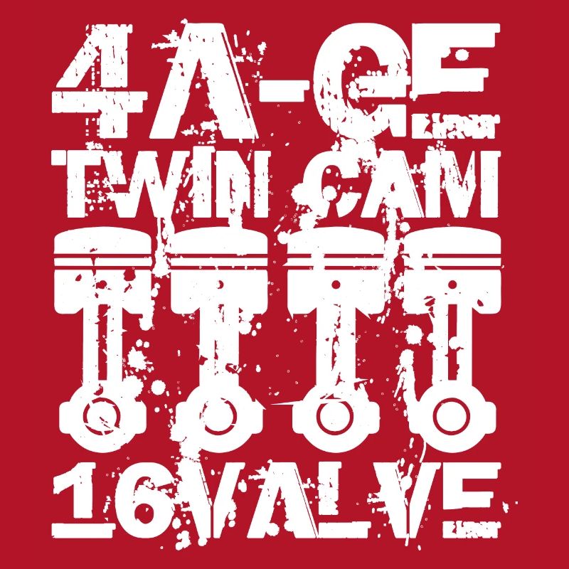 4A GE Twin Cam 16 Valve engine. The legendary engine