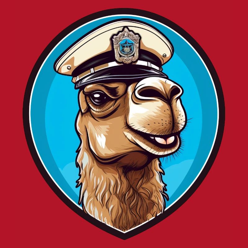 Kamel Polizei