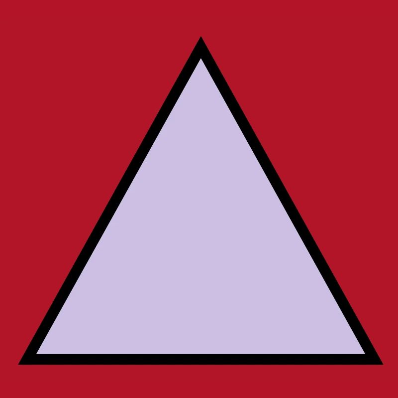 forme de triangle hippie triangle
