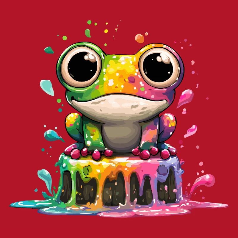 Rainbow Frog Kitchen Magic