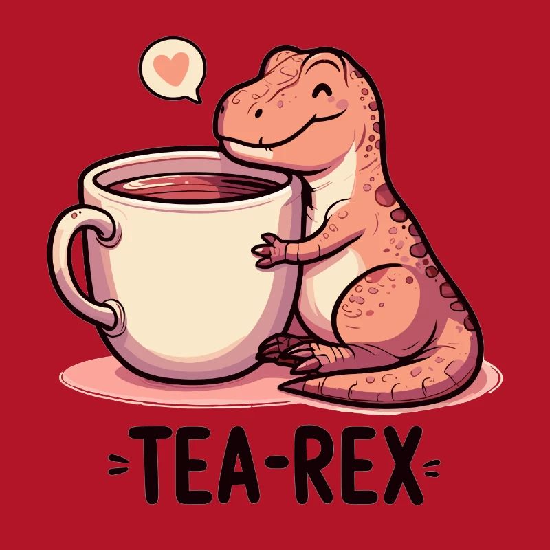 Tee Rex Tee-Rex Teetrinker Geschenk