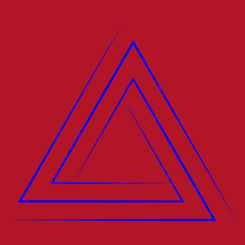 Geometric triangular nesting