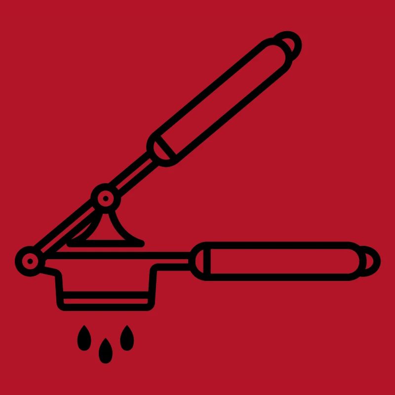 Knoblauch Presse oder Spätzle Presse