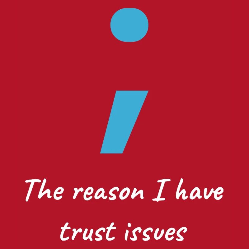 Informatiker Shirt - Semi-Colon Trust Issues