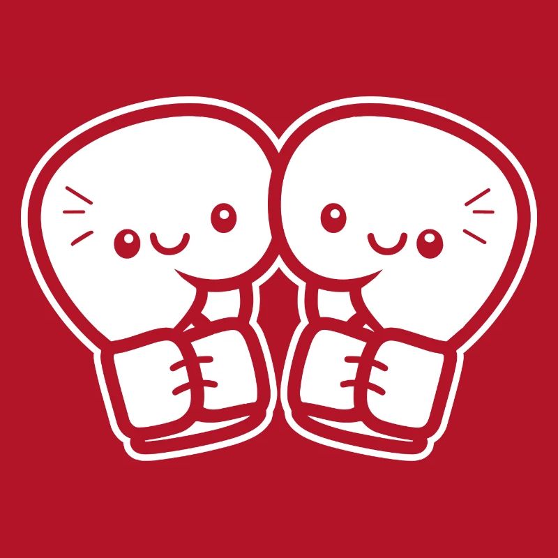 Gants de boxe drôles