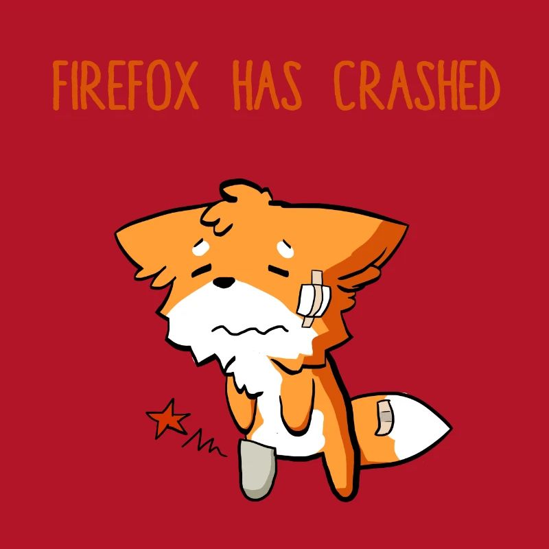 Firefox has crashed