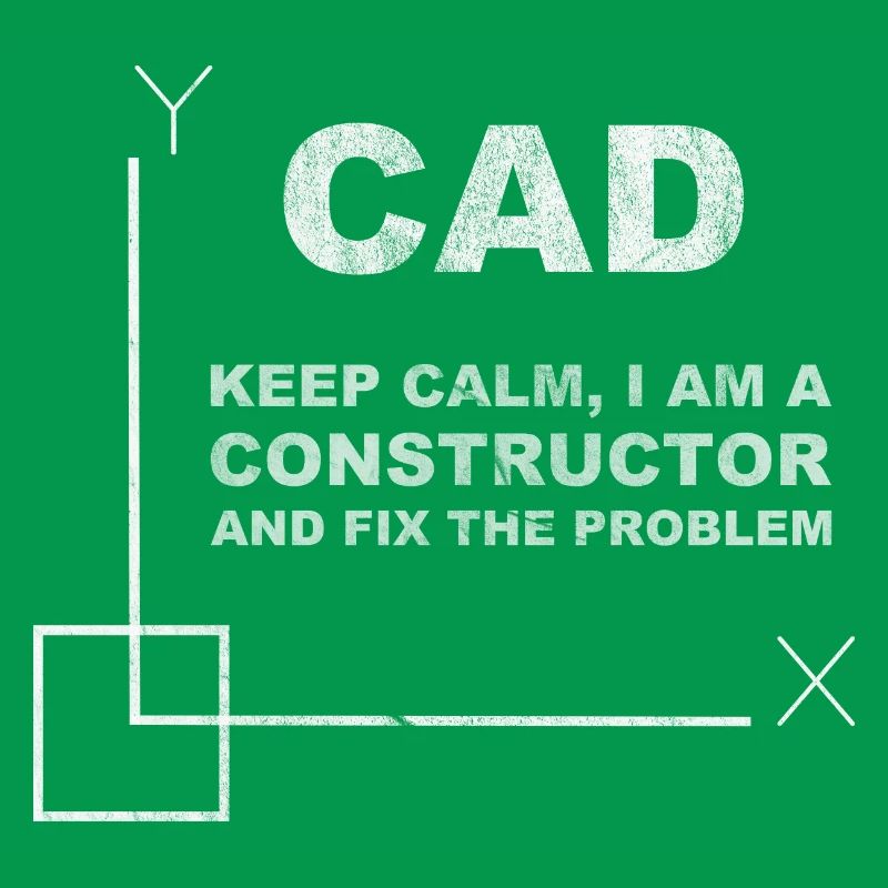 CAD Keep Calm Constructor Engineering