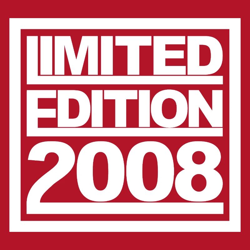 Limitierte Edition 2008 Design Geburtstag