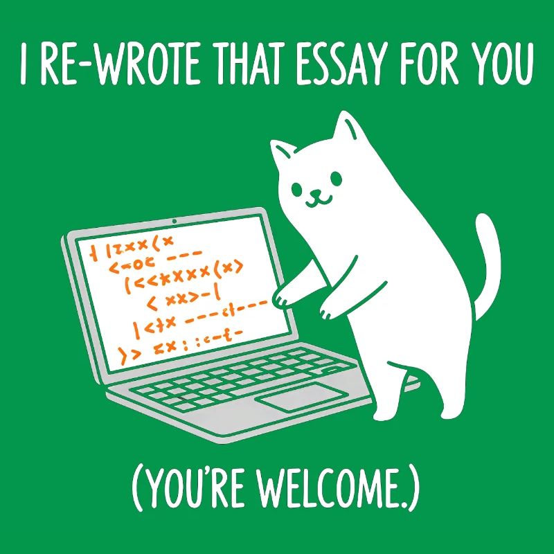 Code cat explains tasks