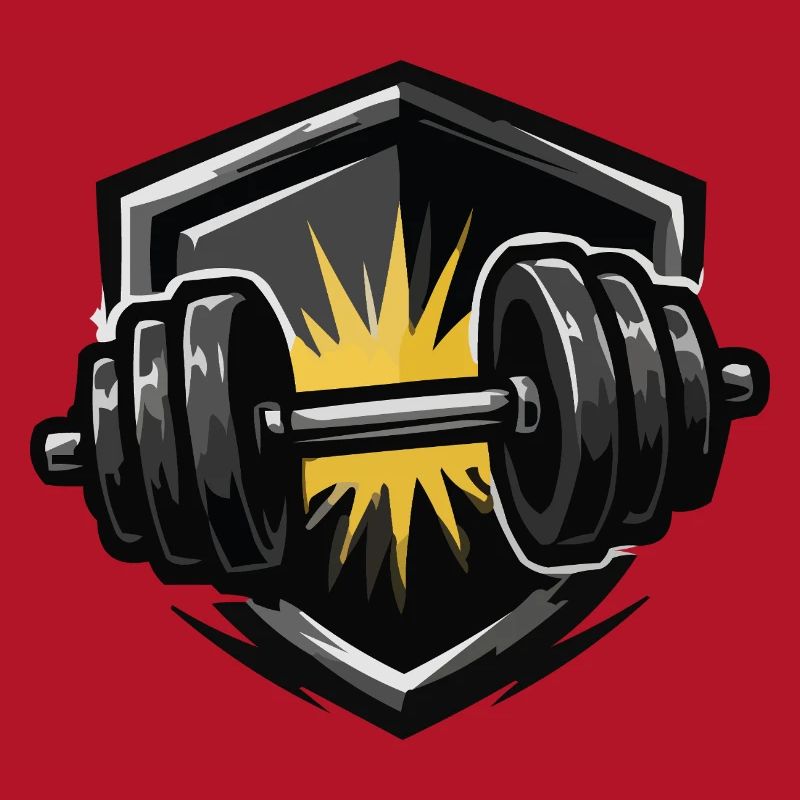 Strength Shield Dumbbell Burst
