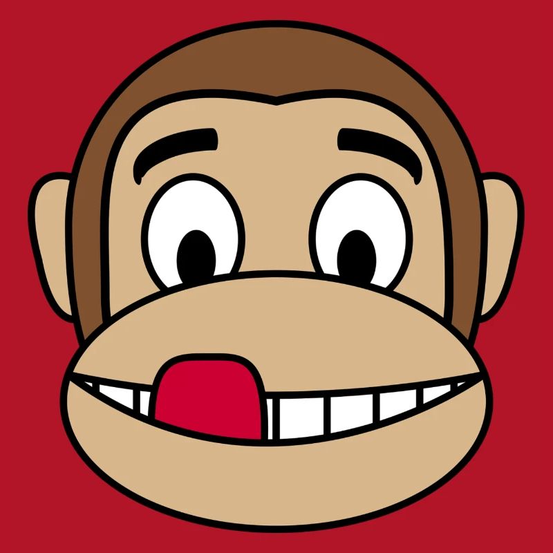 Coole Affenzunge