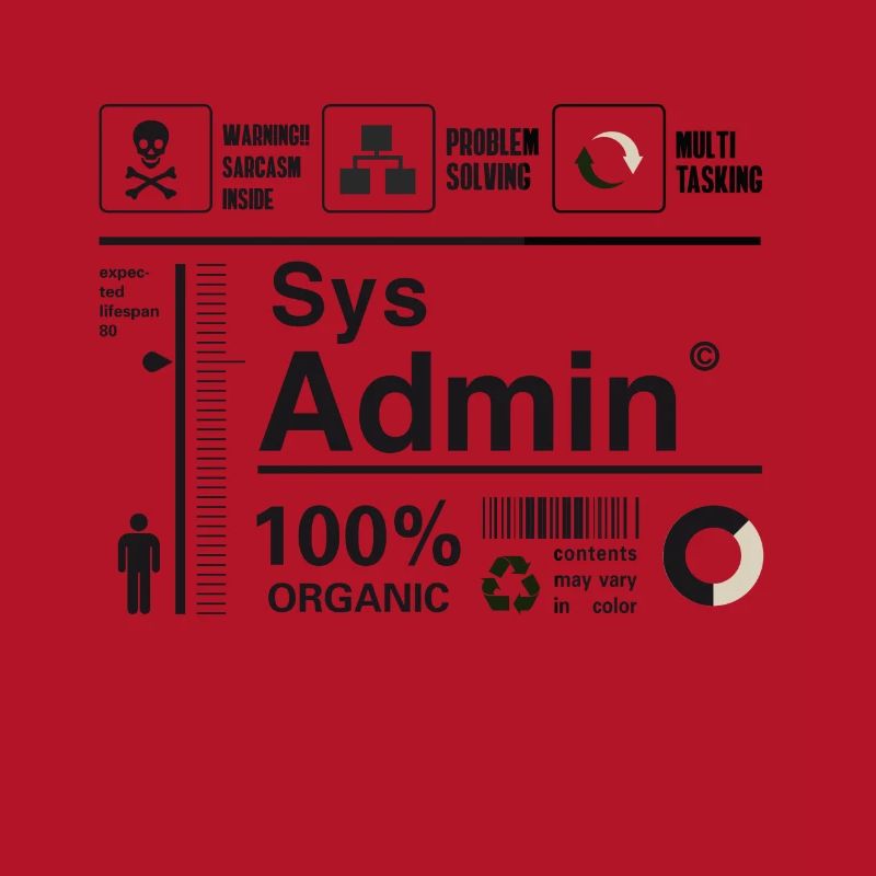 Sys Admin Pingouin Ordinateur Nerd pc Platine cpu ner