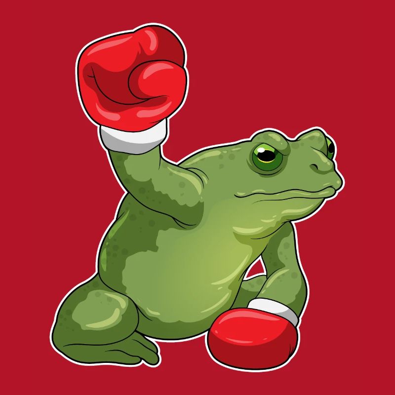 Boxer Grenouille Boxe Gants de Boxe Boxe