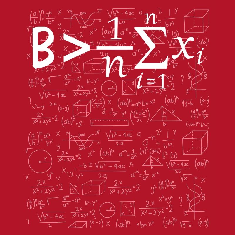 Math inspiration Be Greater Than Average