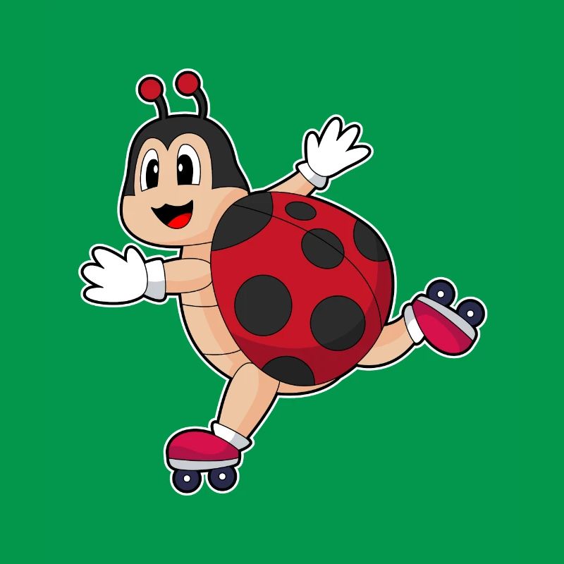 Ladybug Inline skating Inline skates