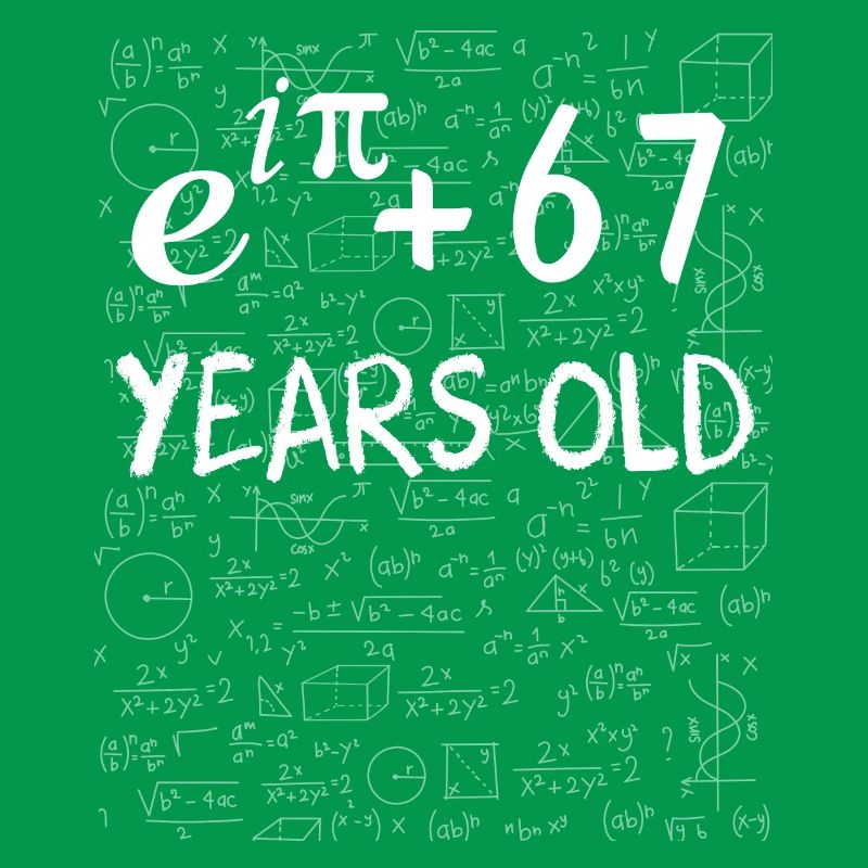 69e anniversaire 69 ans Euler Identité cadeau math
